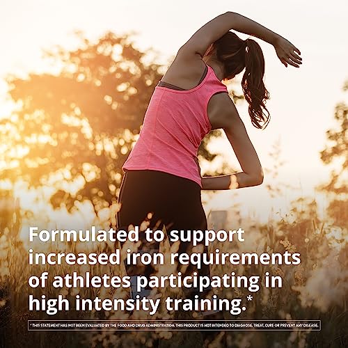 Floradix Iron Sport Multivitamin - Energy & Muscle Support, Vegan, Non-GMO - 8.5 fl oz