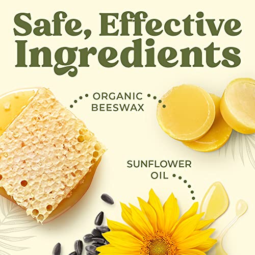 Earth's Daughter USDA Organic Lip Balm 6-Pack - Moisturizing, Non-GMO, Beeswax, Fruit Flavors