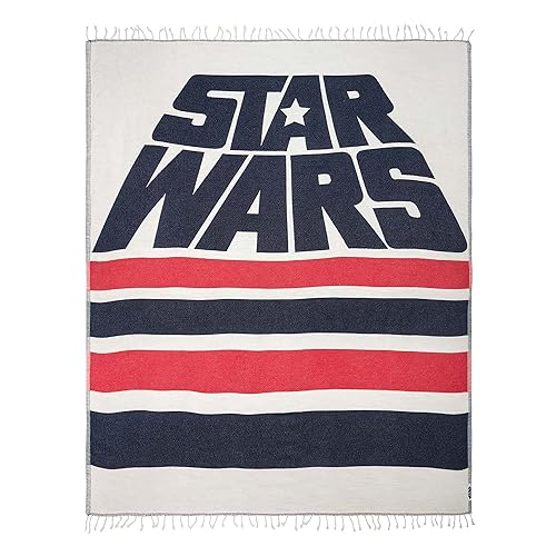 Sand Cloud Large Blanket - Soft Organic Turkish Cotton, Sand Resistant, Star Wars Design - 51x76