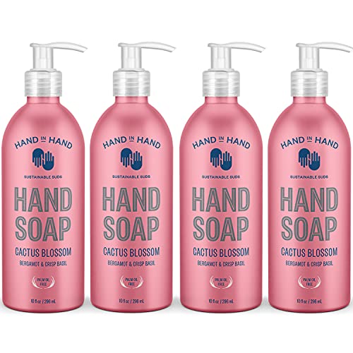 Hand in Hand Nourishing Liquid Hand Soap - Moisturizing with Shea Butter & Coconut Oil - 10oz