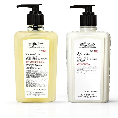C.O. Bigelow Body Wash & Lotion Set - Nourishing Vitamin C & Aloe, Paraben-Free - 10 fl oz Each
