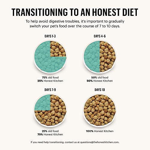 The Honest Kitchen Human Grade Beef Dry Dog Food - Complete Nutrition, 5 lb Bag
