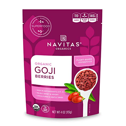 Navitas Organics Cacao Powder & Goji Berries Bundle - Antioxidant Boost, Organic & Non-GMO - 15oz