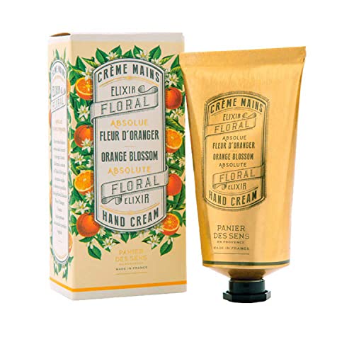 Panier des Sens Hand Cream - Nourishes & Repairs Dry Skin, Olive & Almond Oil - 2.5oz