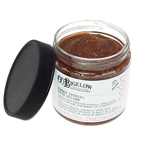 C.O. Bigelow Face Polish - Hydrating Sugar & Strawberry Extracts for Glowing Skin - 4oz