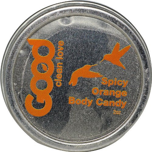 Good Clean Love Body Care Set - Natural, Vegan, Edible Flavors: Cocoa Mint, Spicy Orange - 2oz