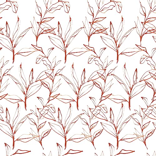 Waterleaf Paper Co. Dissolvable Gift Wrap - 100% Compostable, Night Dahlia Design - 6 Sq Ft