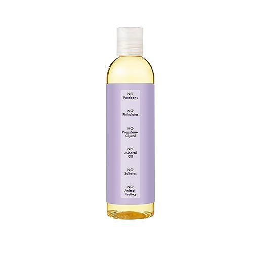 SheaMoisture Body Oil - Lavender Calming Moisturizer for Sensitive Skin, Fair Trade - 8oz