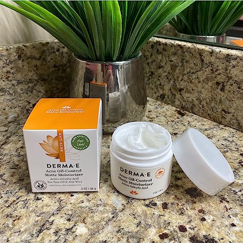 Derma E Blemish & Acne Treatment - Balances Skin, Reduces Redness & Irritation - 2 oz