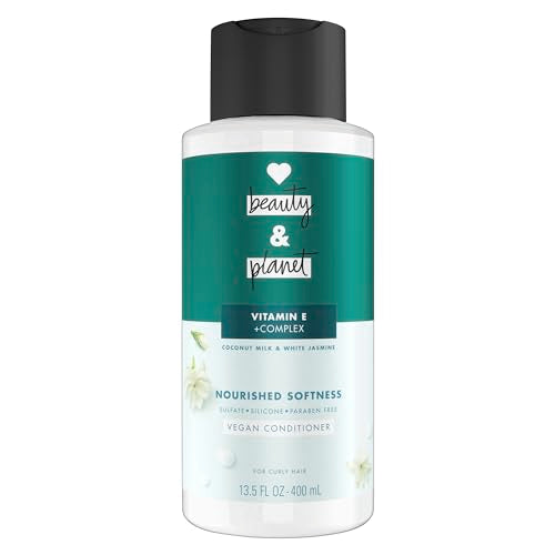Love Beauty and Planet Conditioner - Nourishing Curls, Vitamin E & Coconut Milk, 13.5oz