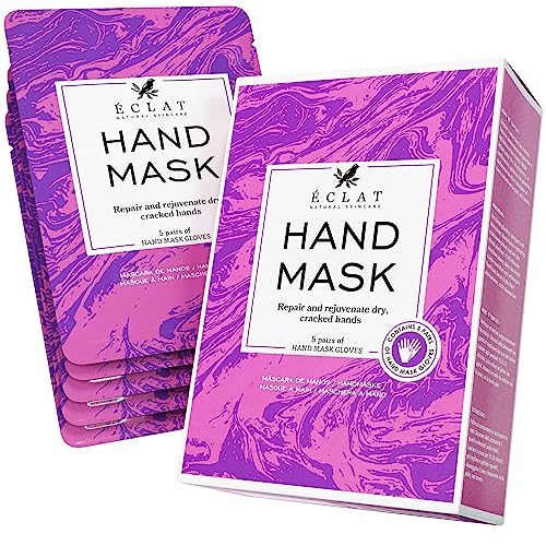 Glow-Up Hand Mask Gloves - Deep Hydration, Repairs Dry Skin, Vegan, 5 Pairs