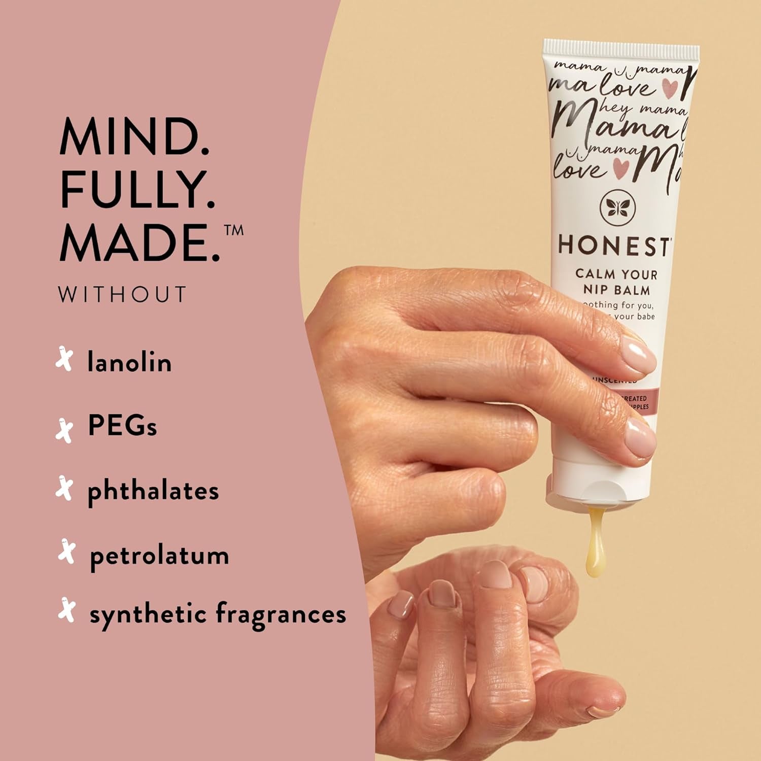 Honest Mama Calm Your Nip Balm | USDA Certified Organic Nipple Cream | 1.75 Fl Oz