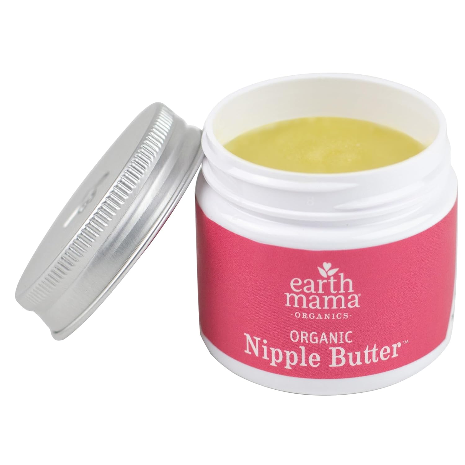 Earth Mama Organic Nipple Butter - Soothes Sore Nipples, Non-GMO, Lanolin-Free - 2oz