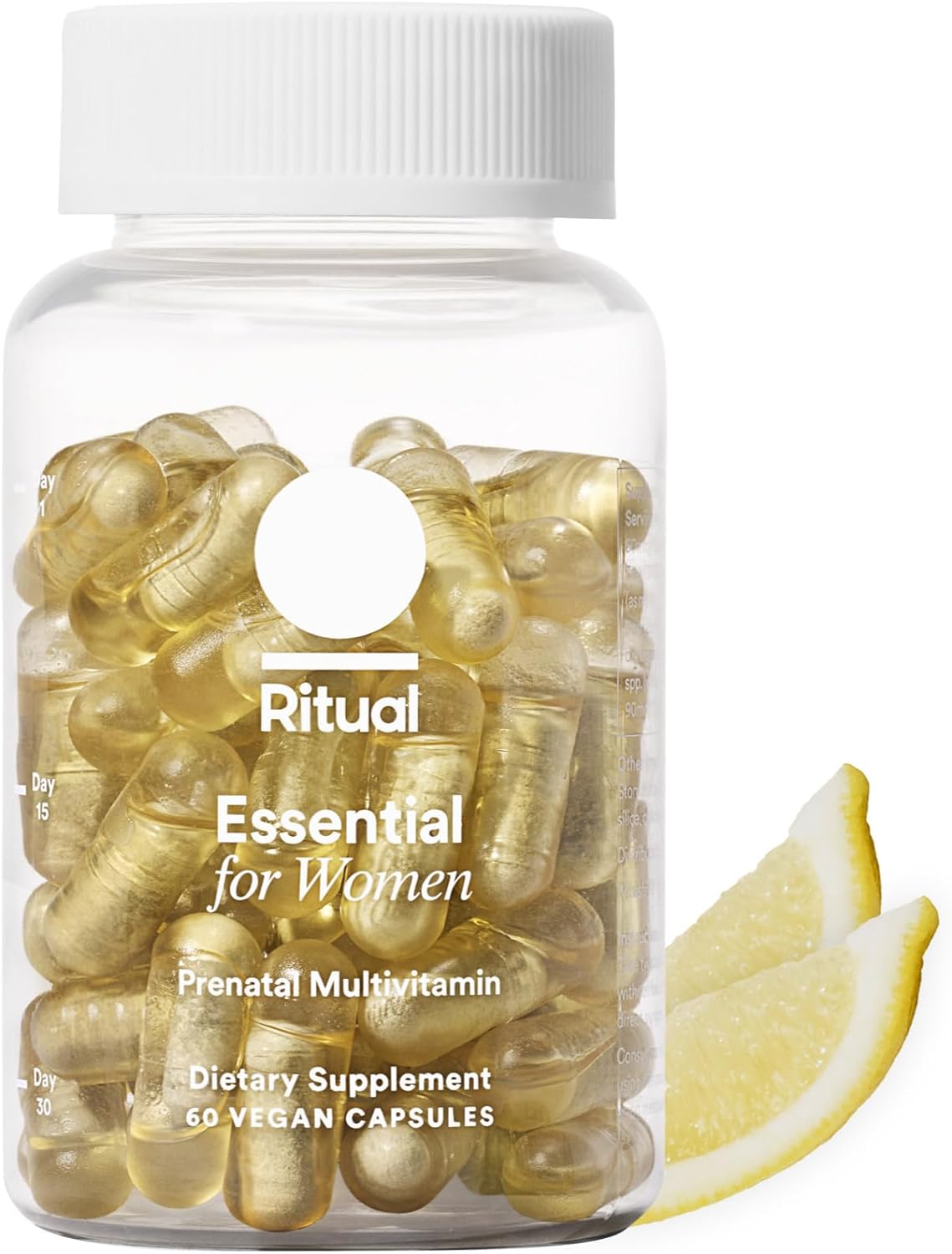 Ritual Essential Prenatal Multivitamin - Folate, DHA & Iron for Pregnancy Support - 30 Days