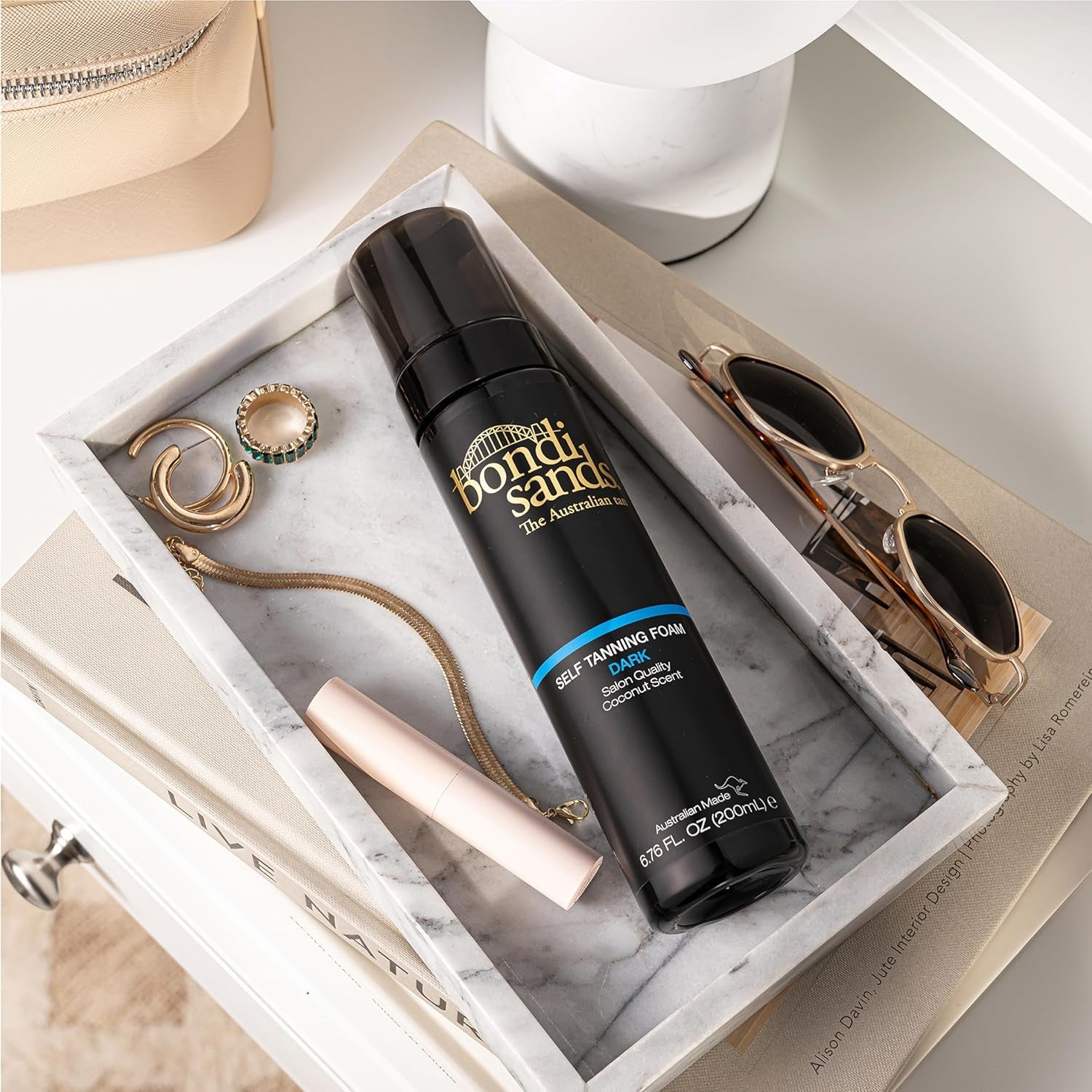Self Tanning Foam | Lightweight, Self-Tanner Foam Enriched with Aloe Vera and Coconut Provides an Even, Streak-Free Tan