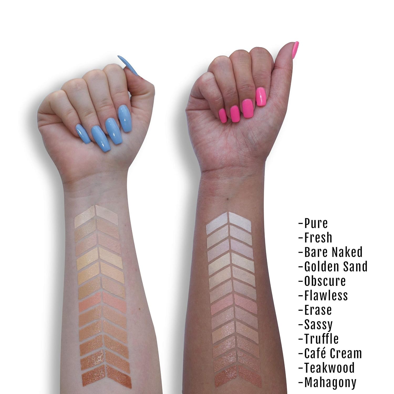 BaeBlu Organic Concealer - Full Coverage for Flawless Skin, Non-Greasy, 100% Natural - 0.35oz