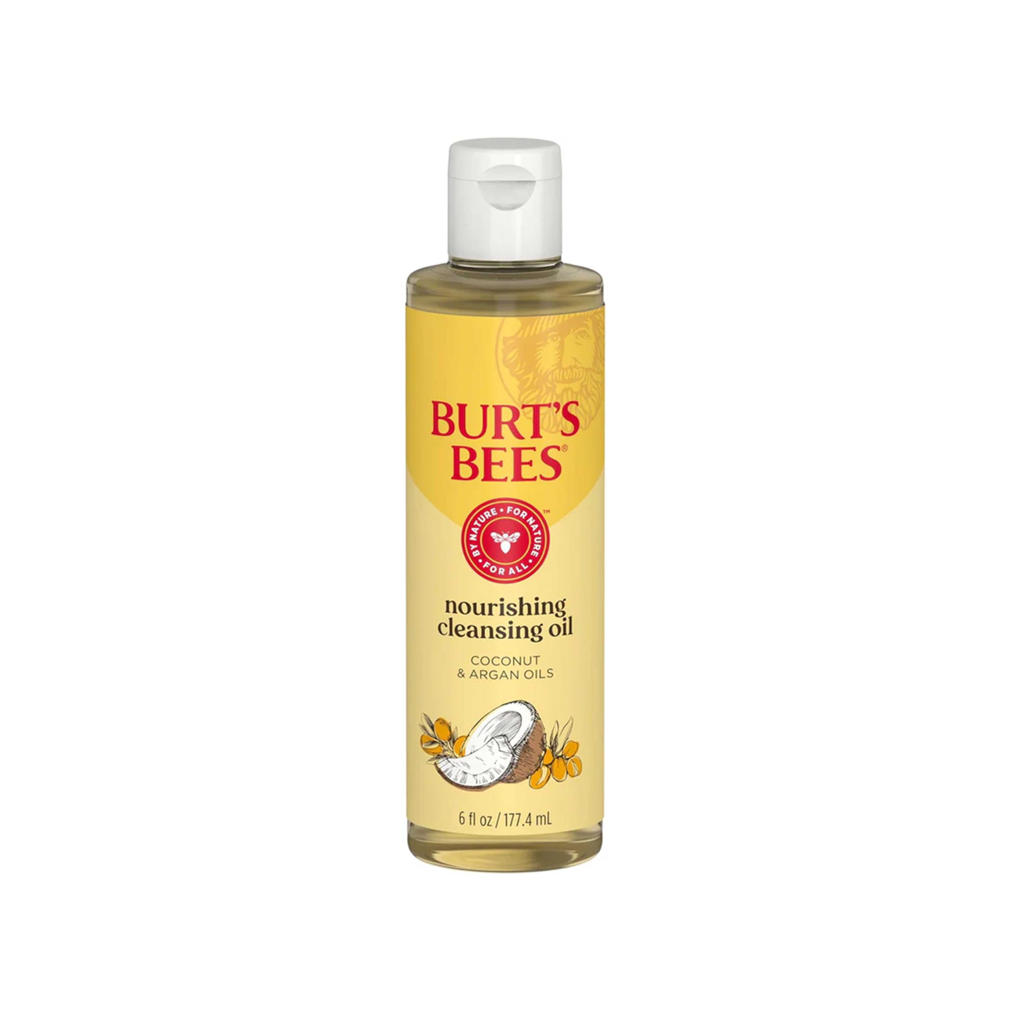 Burt's Bees Cleansing Oil - Hydrating Coconut & Argan Oil, Natural Ingredients - 6 fl. oz.