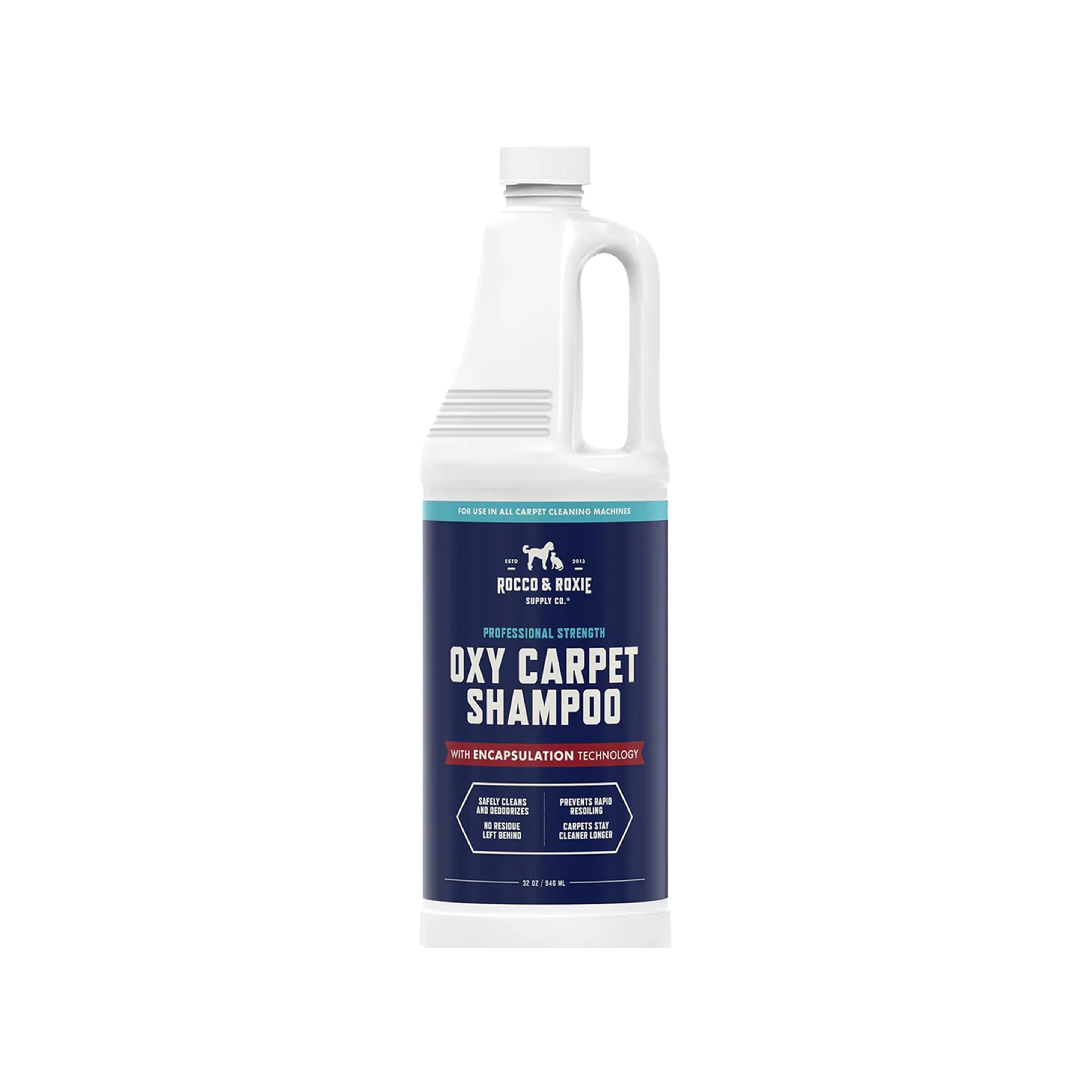 Rocco & Roxie Carpet Cleaner - Deep Stain Removal, Pet Safe, Chlorine-Free - 32oz