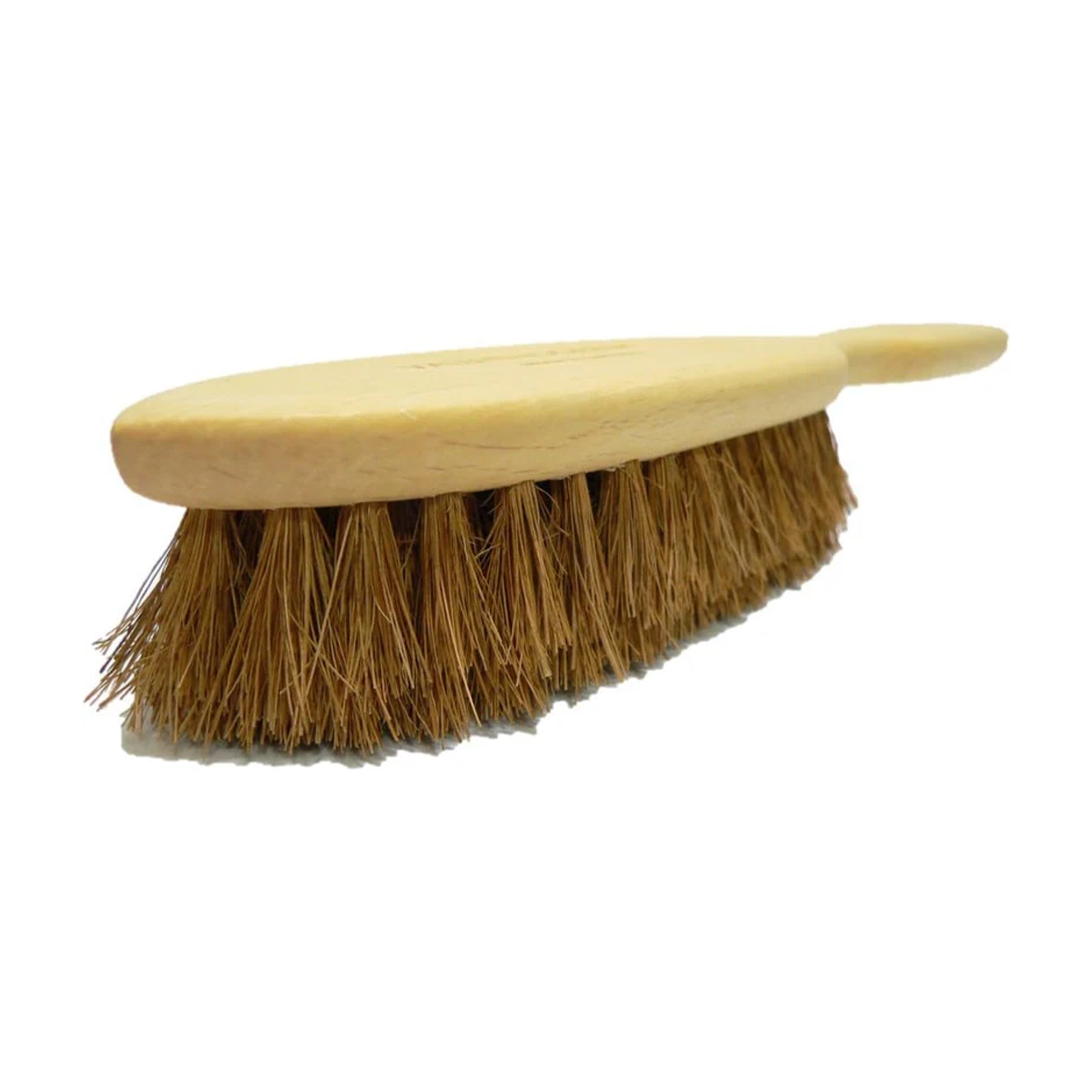 Valentino Garemi Carpet Cleaning Brush - 100% Natural Coconut Fibers, Pet Hair Remover - 11"