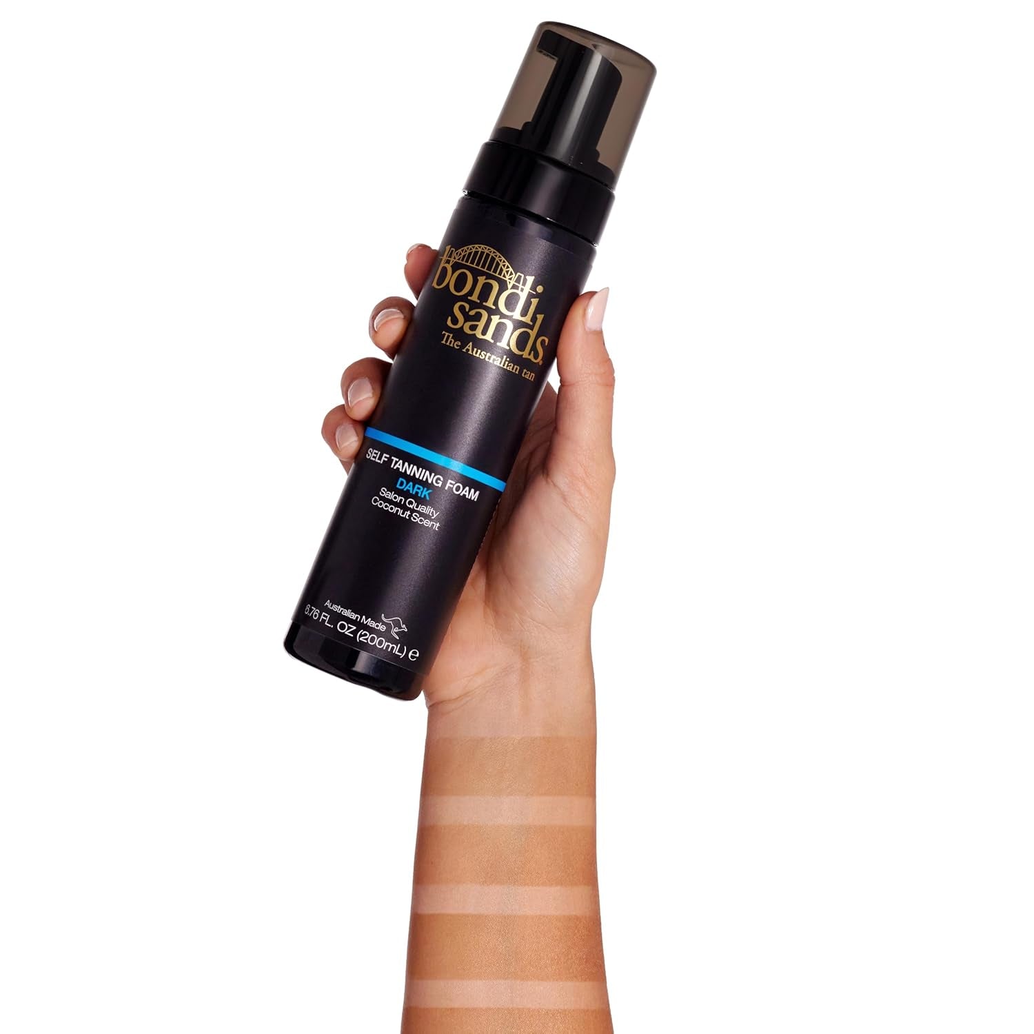 Self Tanning Foam | Lightweight, Self-Tanner Foam Enriched with Aloe Vera and Coconut Provides an Even, Streak-Free Tan