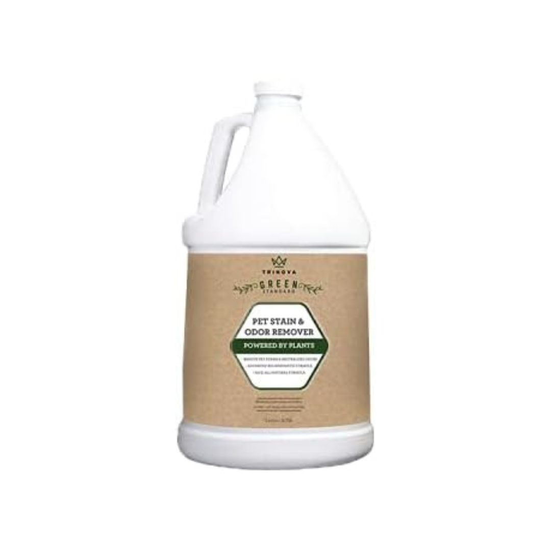 TriNova Pet Stain & Odor Remover - Natural Enzyme Cleaner, Safe for Kids & Pets - 1 Gallon