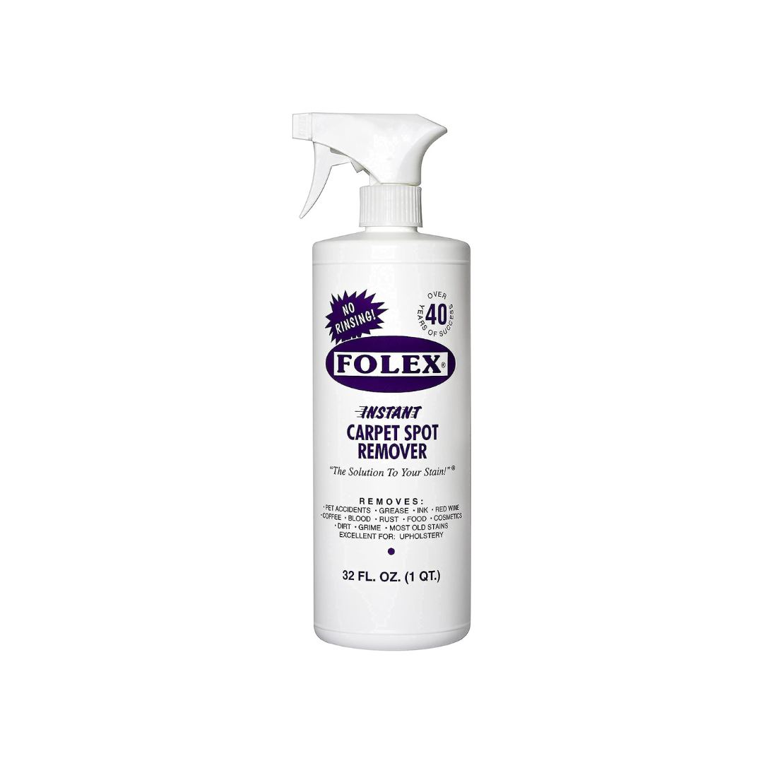 Folex Carpet Cleaner - Effectively Removes Stains, Safe Around Kids & Pets - 32oz
