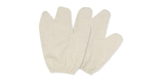 Maharishi Ayurveda Silk Massage Gloves - Detoxify, Stimulate Circulation, One Size Fits All