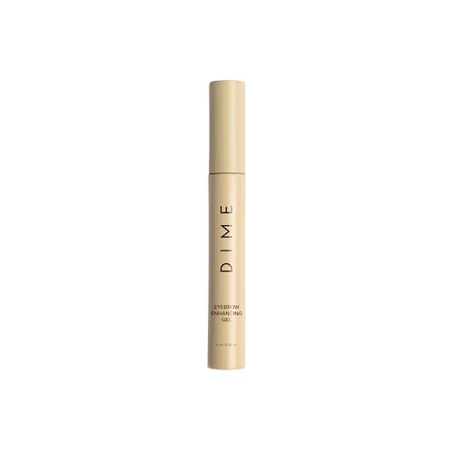 DIME Beauty Eyebrow Enhancer Gel - Fuller, Thicker Brows, Peptide-Infused Formula - 0.20 oz