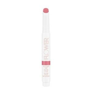 FLOWER BEAUTY Plump It Up Lip Gloss Stick - Comfortably Plumps, Sweet Vanilla Scent - Spicy