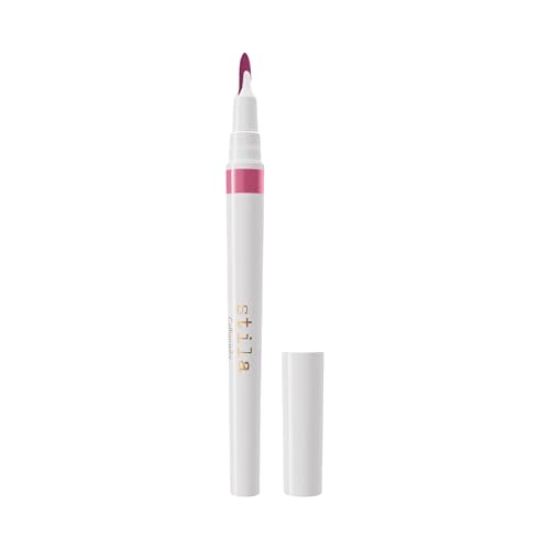 stila Calligraphy Lip Stain - Long-Lasting Moisture, Transfer-Proof, Buildable Color - 22 Fl. Oz.