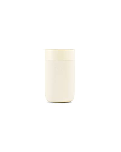 W&P Porter Reusable Ceramic Mug - BPA-Free, Easy Clean, Perfect for Coffee & Tea - 16oz Cream