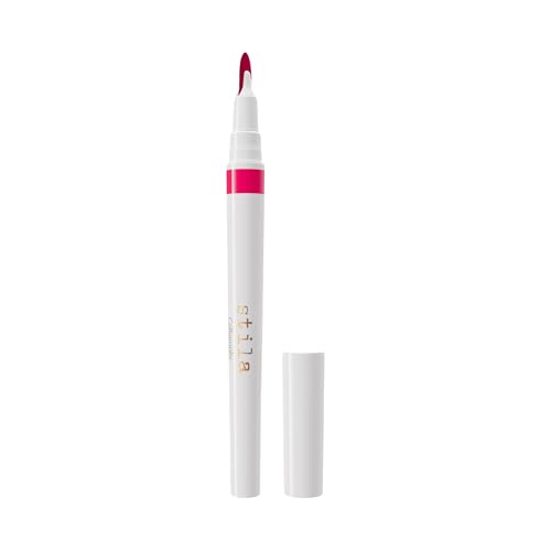 stila Calligraphy Lip Stain - Long-Lasting, Moisturizing Tint, Vegan, Alexandria - 22 Fl. Oz.