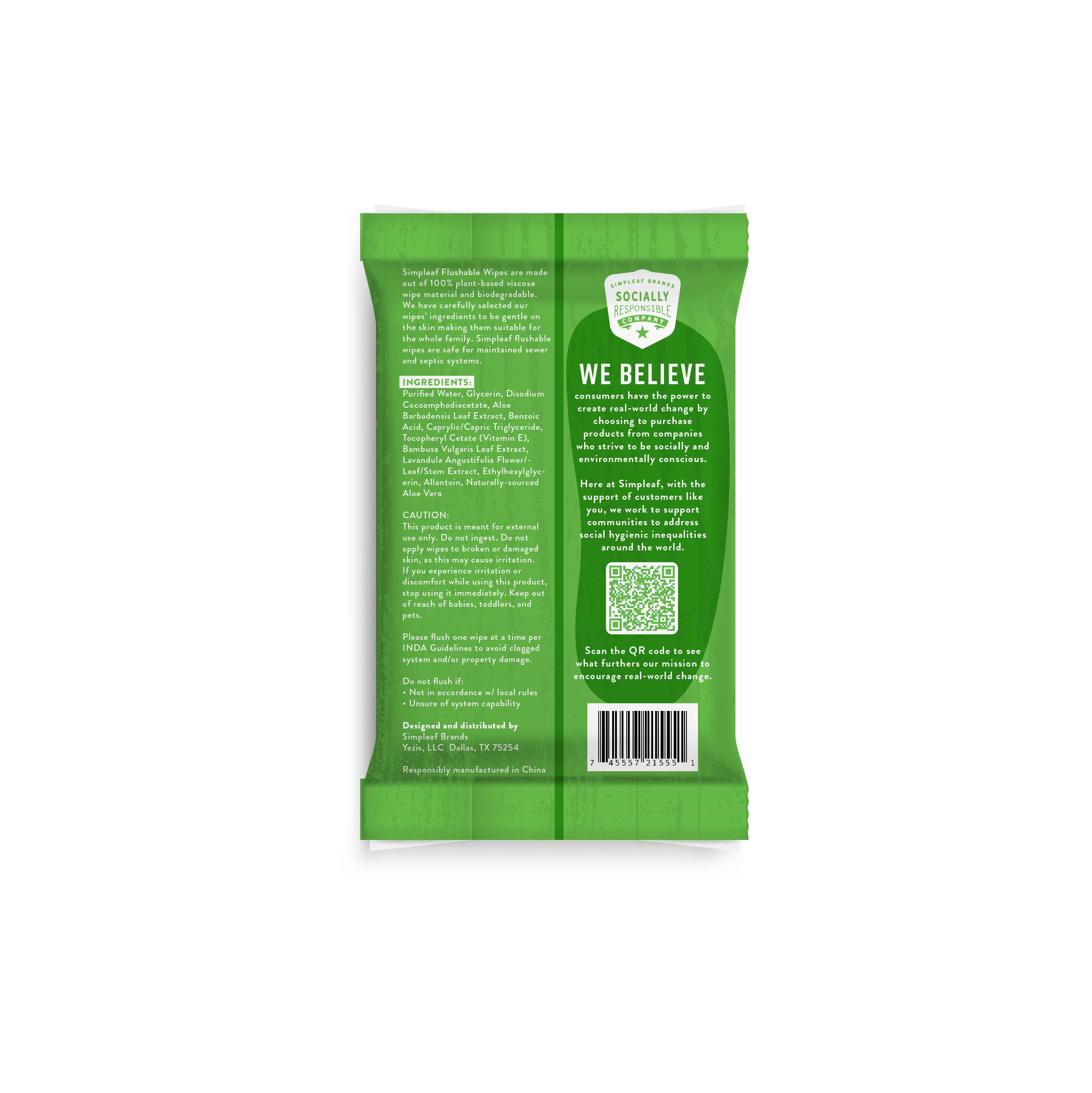 Aloe Vera Flushable Wipes Max Bundle