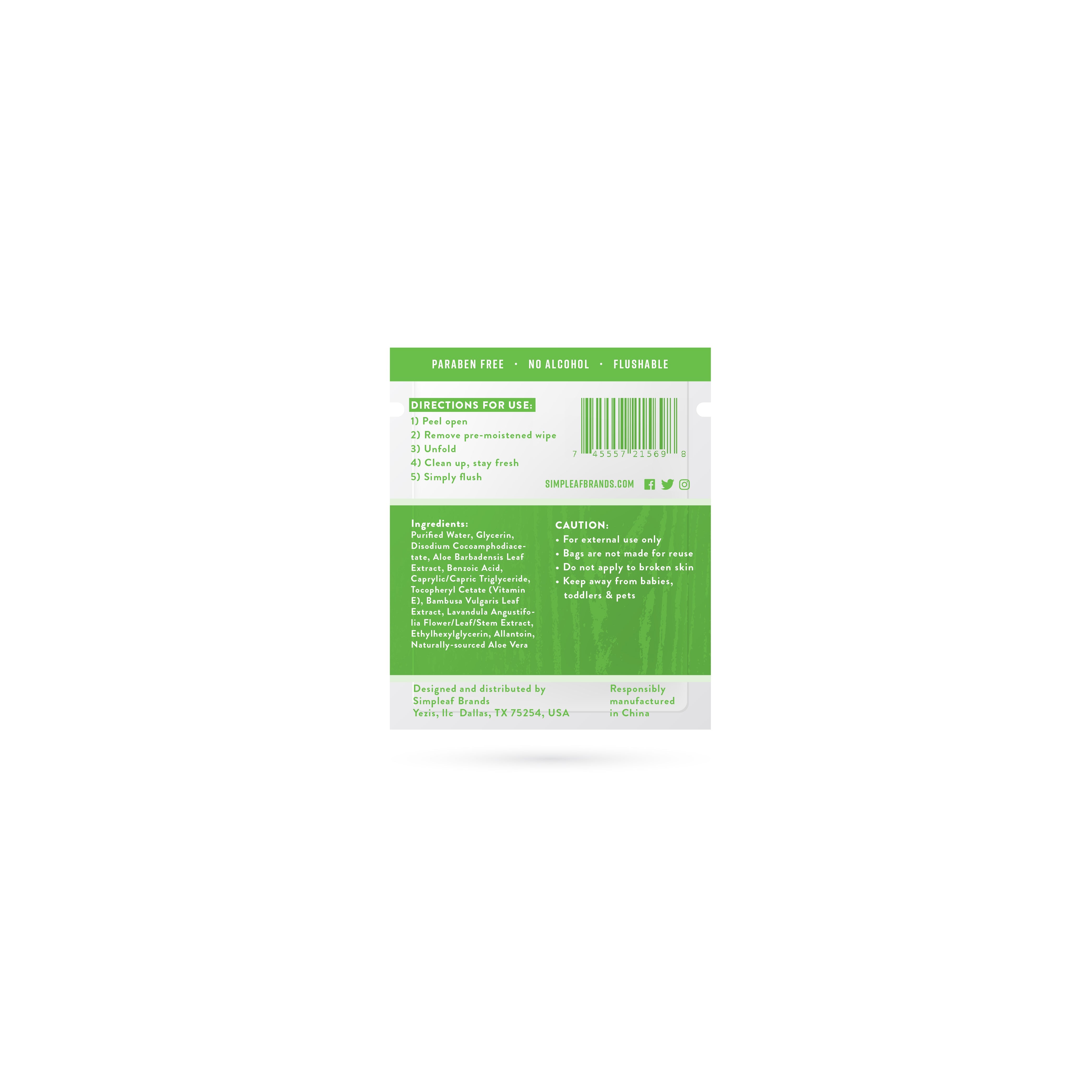 Aloe Vera Flushable Wipes Max Bundle