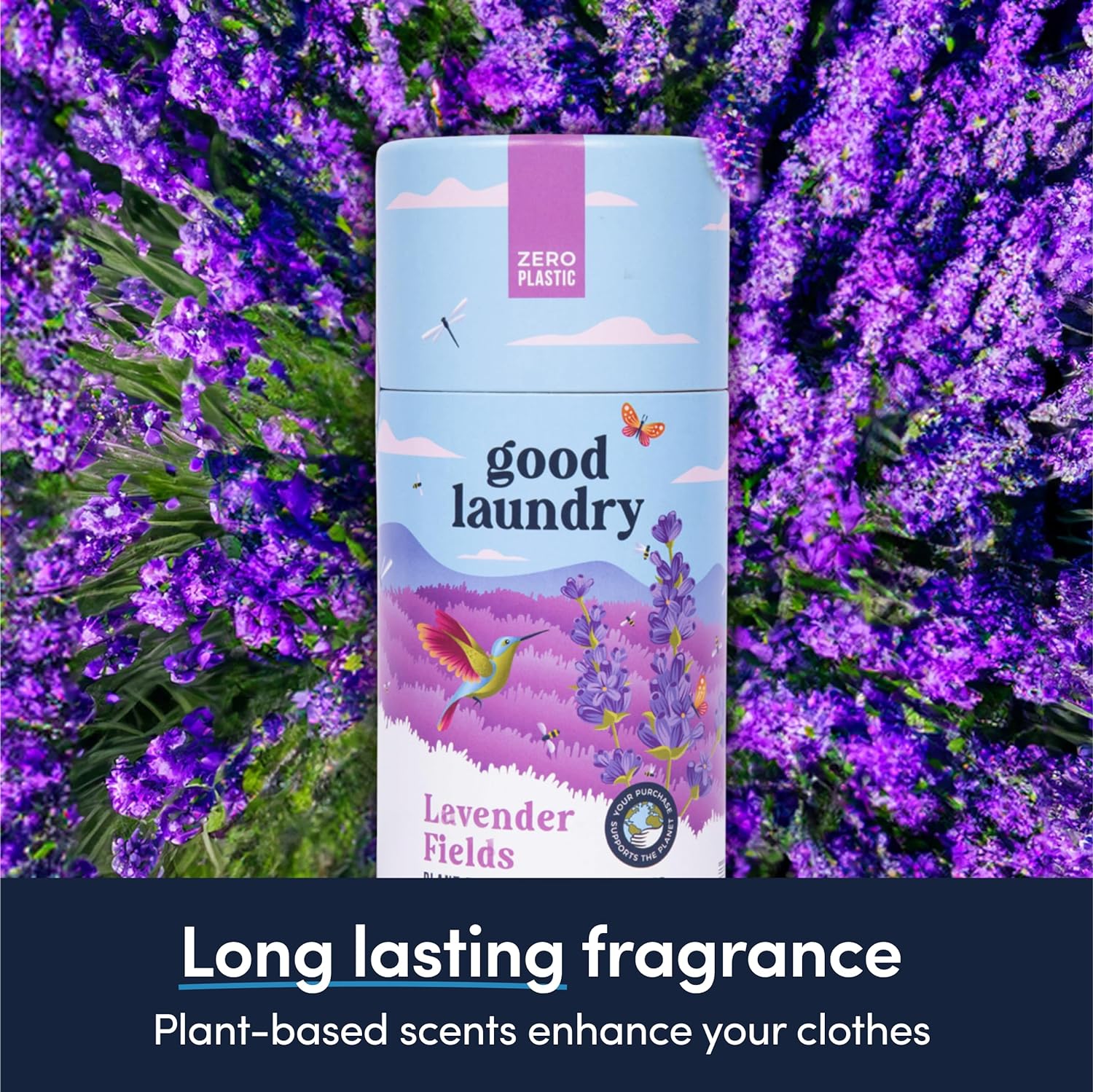 Good Laundry Scent Booster Beads - Fresh Lavender Aroma, Gentle Formula - 7oz