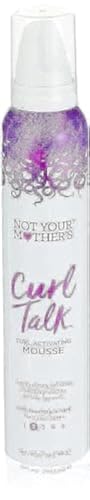 Not Your Mother's Curl Talk Mousse - Defines & Enhances Curls for All Hair Types - 7 oz