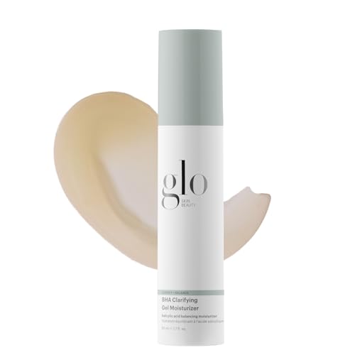 Glo Skin Beauty BHA Clarifying Gel Moisturizer - Reduces Pores, Oil-Free Hydration - 1.7oz