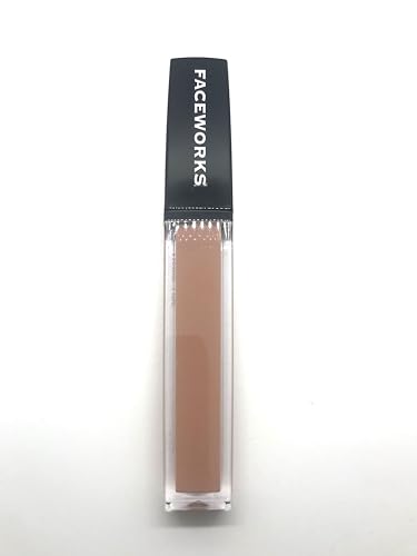 FACEWORKS Liquid Lipstick - Bold Color, Moisturizing, Antioxidant Formula - Birthday Suit