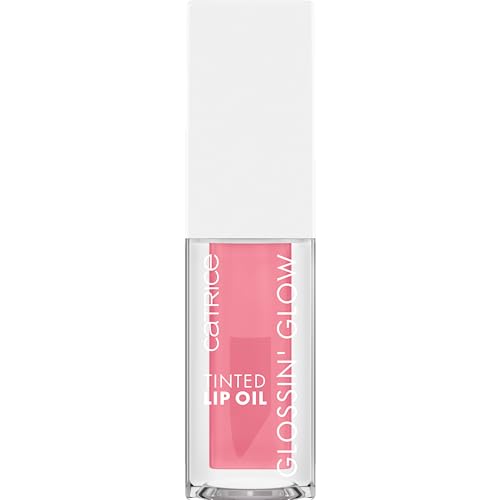 Catrice Glossin’ Glow Tinted Lip Oil - High Shine, Moisturizing with Cherry & Pomegranate - 10ml