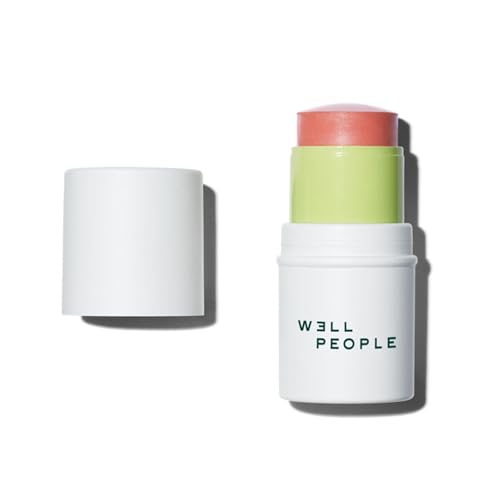 WELL PEOPLE Multi-Use Blush Stick - Hydrating, Plant-Powered Ingredients - Rose, 0.15 oz