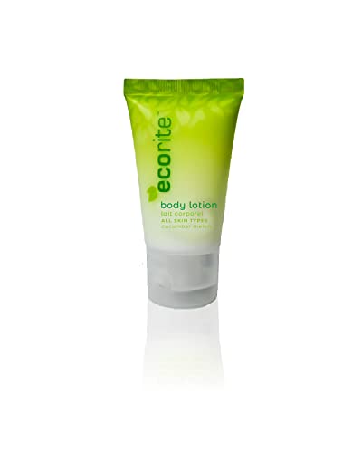 Ecorite Hand Lotion - Refreshing Cucumber-Melon, Vegan, Biodegradable Tube - 1 fl oz, Pack of 288