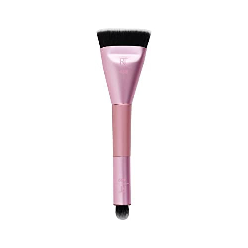 Real Techniques Sculpt & Shape Dual-Ended Makeup Brush - Flawless Contour & Highlighting - 1 Count