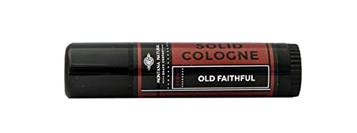 MNSC Old Faithful Solid Cologne - All-Natural, Hypoallergenic, Travel-Friendly - 1.5oz