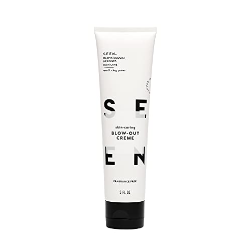 SEEN Hair Styling Cream - Reduces Frizz, Protects Against Heat & UV, Vegan - 8oz