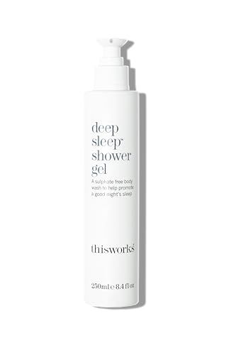 THISWORKS Deep Sleep Shower Gel - Calms Mind, Softens Skin with Essential Oils - 8.4 fl oz