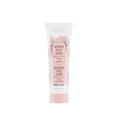 Panier des Sens Face Scrub - Gentle Exfoliation, 97% Natural, Radiant Skin - 2.5 floz