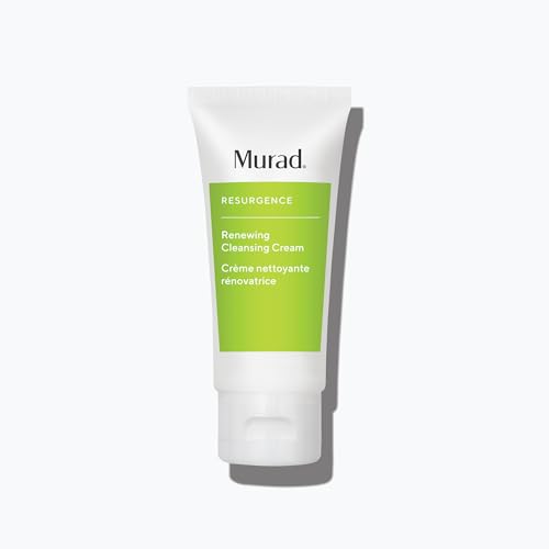 Murad Renewing Cleansing Cream - Anti-Aging, Hydrating Face Wash with Apricot Oil - 2.0 Fl Oz