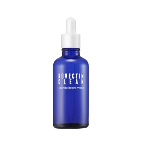 ROVECTIN Biome Ampoule - Hydrating Anti-Aging Moisturizer, Vegan & Oil Free - 1.7 fl oz