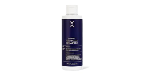 Real Beauty Revitalize Shampoo - Natural Cleansing, Promotes Healthy Growth & Scalp Vitality - 6.8oz