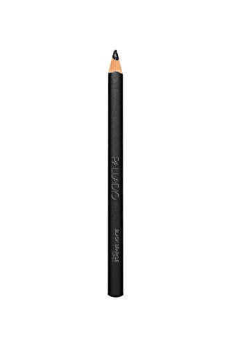 Palladio Glitter Eyeliner Pencil - Nourishing, High Pigment, Sharpenable, Black Sparkle